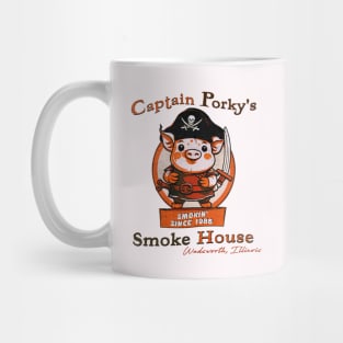 Captain Porky's Smoke House • Wadsworth, Illinois Mug